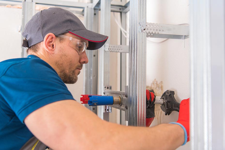 plumbing installing water supply